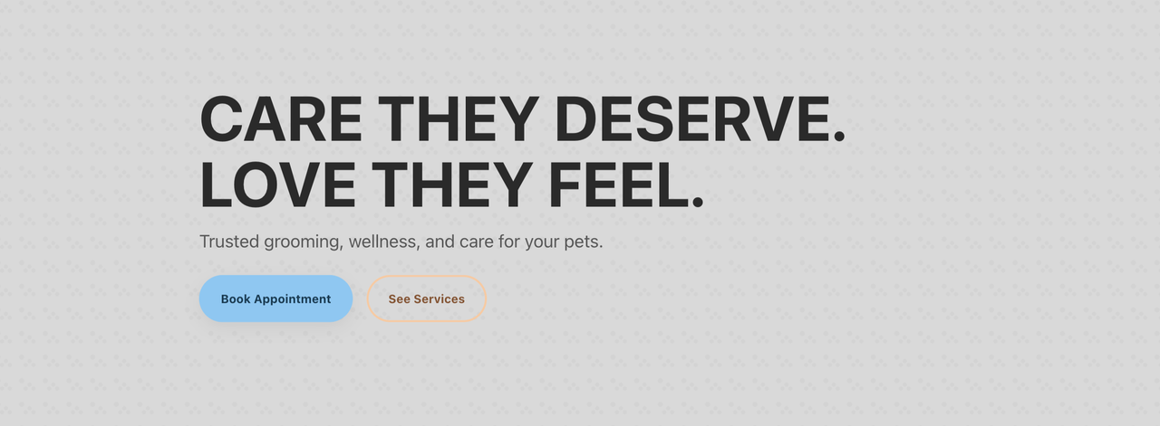 Paw Haven desktop – primary