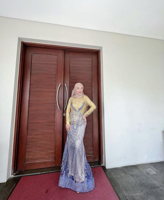Hijab modern Zaskia Gotik.