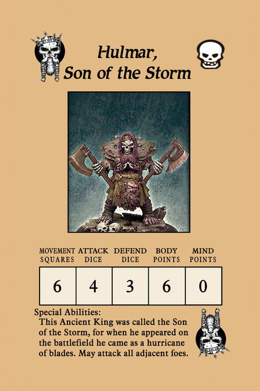 king Hulmar dwarf undead king png