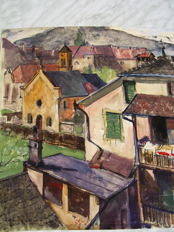 R. Wörle - Alte Pradler Kirche, Haus Pradlerstraße 15