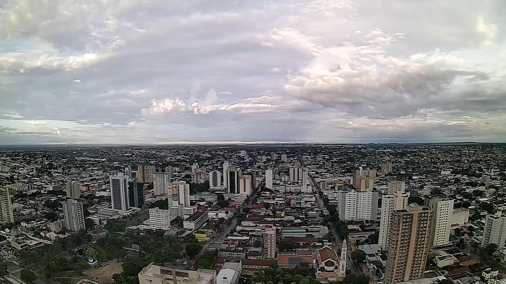 Campo Grande nesta manhã de quarta-feira