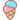 Pixel art of Strawberry and Blueberry Ice Cream Double Scoop