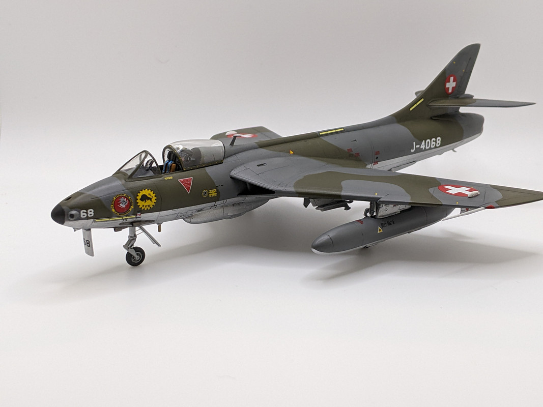 Revell 1/72 Hunter F.58 - Ready for Inspection - Aircraft ...