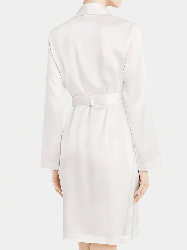 Satin Robes Bathrobe Gown Nightgown Sleepwear Lingerie Solid Robe Night Dresses - Picture 32 of 63