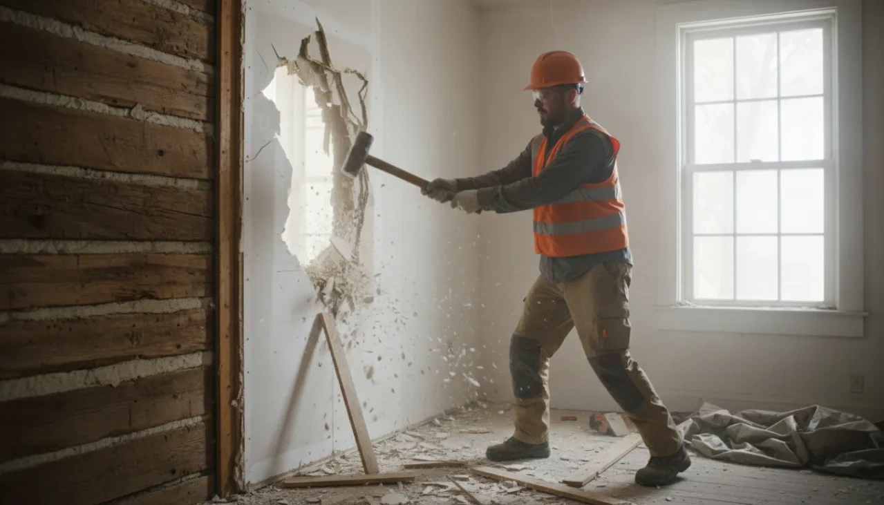 demontazh-peregorodki-v-derevyannom-dome-foto-2