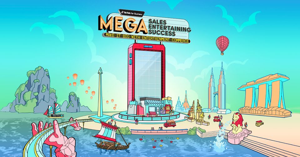 TikTok Mega Sales สำหรับแบรนด์ SMEs และร้านค้าออนไลน์