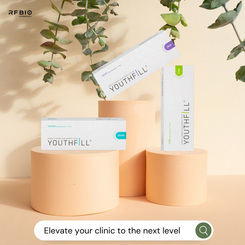Youthfill dermal filler Display