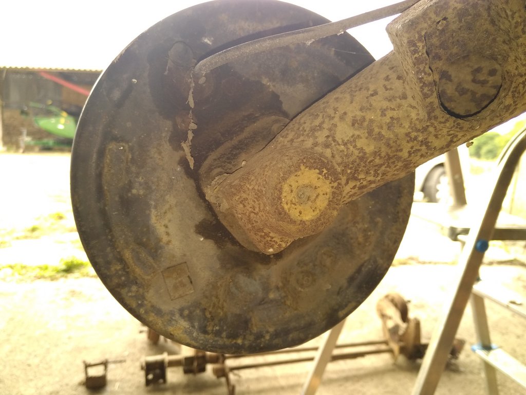 tambour gauche train fonte