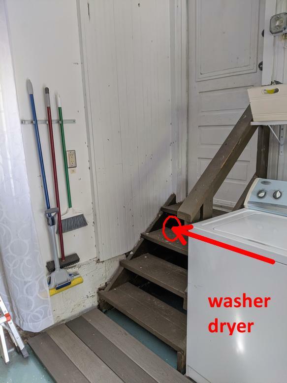 Gas meter proximity to dryer vent exhaust