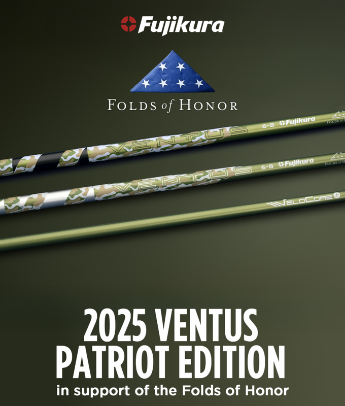 NEW 2025 Fujikura Ventus VeloCore+ Folds of Honor Camo Blue 6