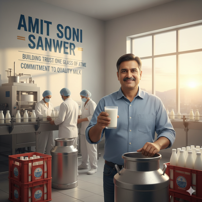 Amit Soni Sanwer Milk Vendor
