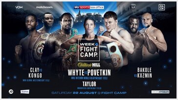  DAZN Boxing Whyte vs Povetkin 