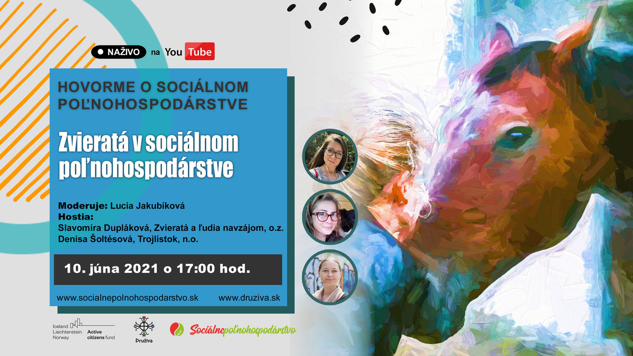 HOVORME O SOCIÁLNOM POĽNOHOSPODÁRSTVE – Zvieratá v sociálnom poľnohospodárstve