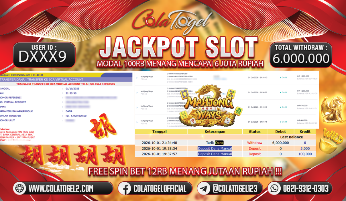 JACKPOT SLOT GACORR !!!