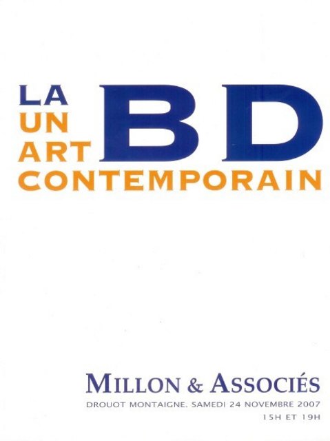 Millon-La-BD-un-art-contemporain-nov2007