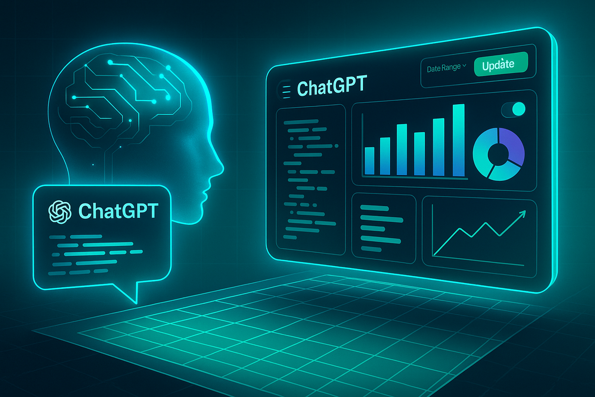 🧠 Dashboards Autônomos: o ChatGPT que virou desenvolvedor de relatórios interativos
