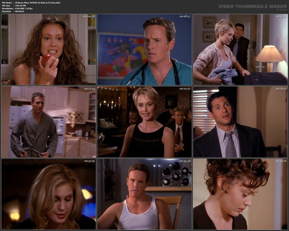 Melrose Place S07E05 As Bad as It Gets.mkv