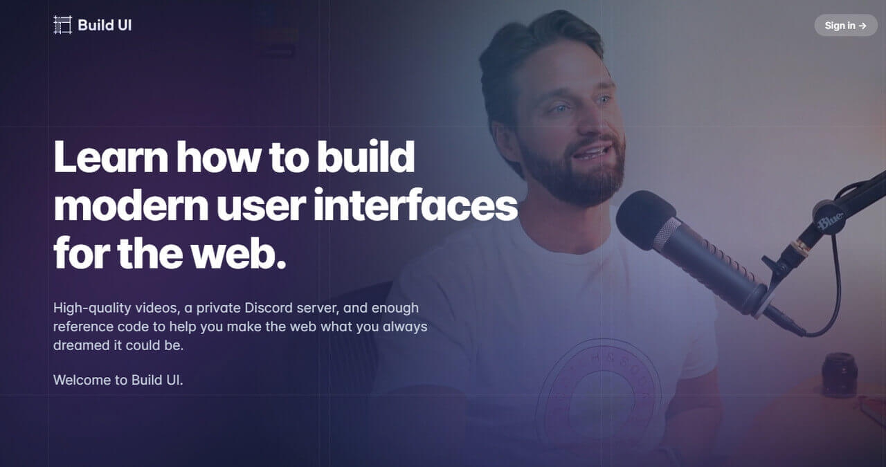 Build UI - High-quality videos on frontend development