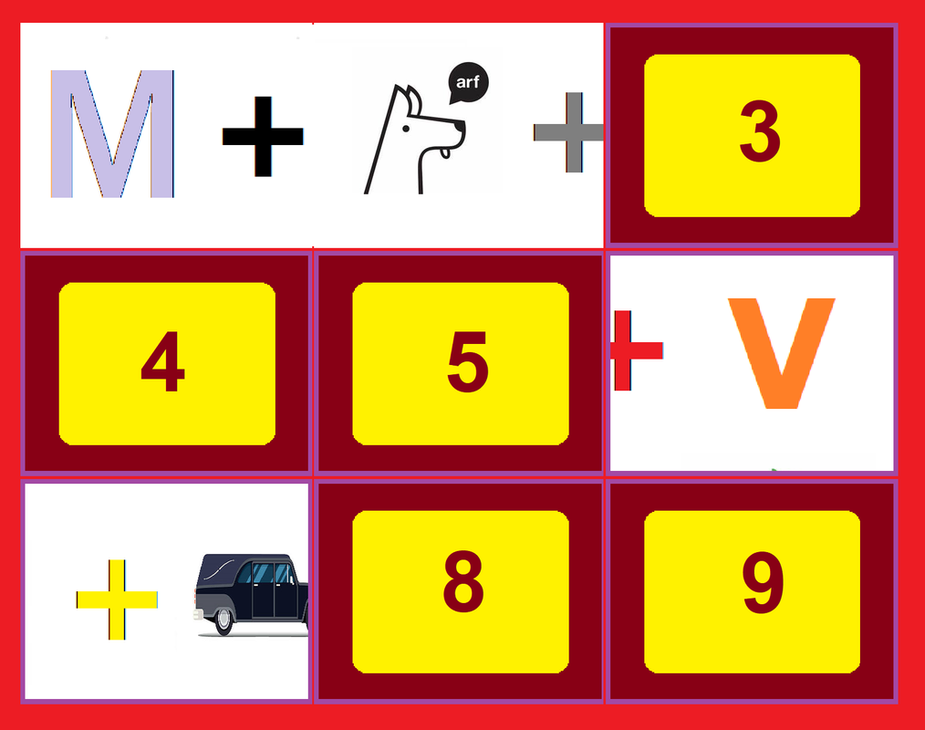 Classic Concentration Game Three Puzzle