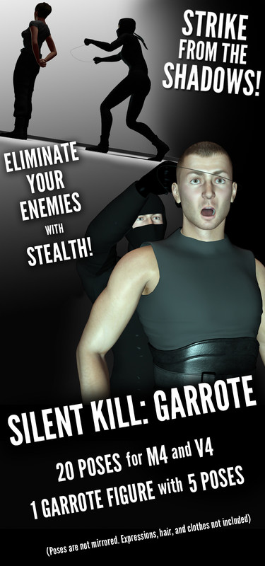 Silent Kill: Garrote Poses Silent Kill: Garrote Poses