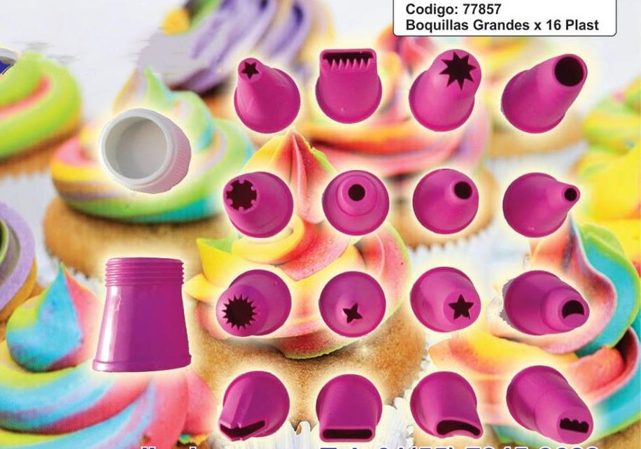 Set boquillas pasteleras utensilio para decorar tortas pasteles