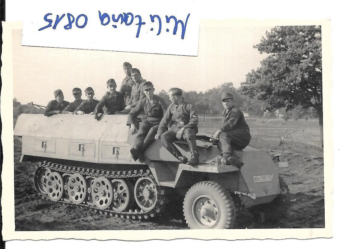 Schützen - Panzer WH 1599726 im 2.WK 1943