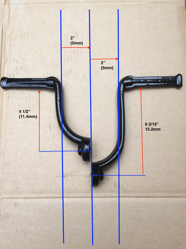Triumph footrest ID