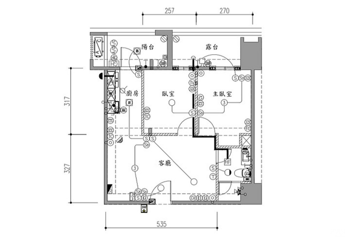 圖 台中裝潢開箱,14坪兩房捷運學區小宅