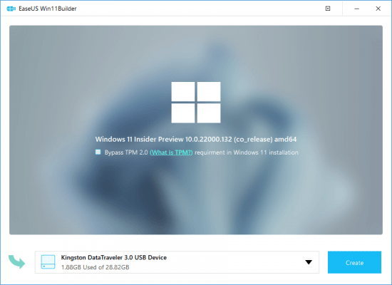 EaseUS Win11Builder 1.2