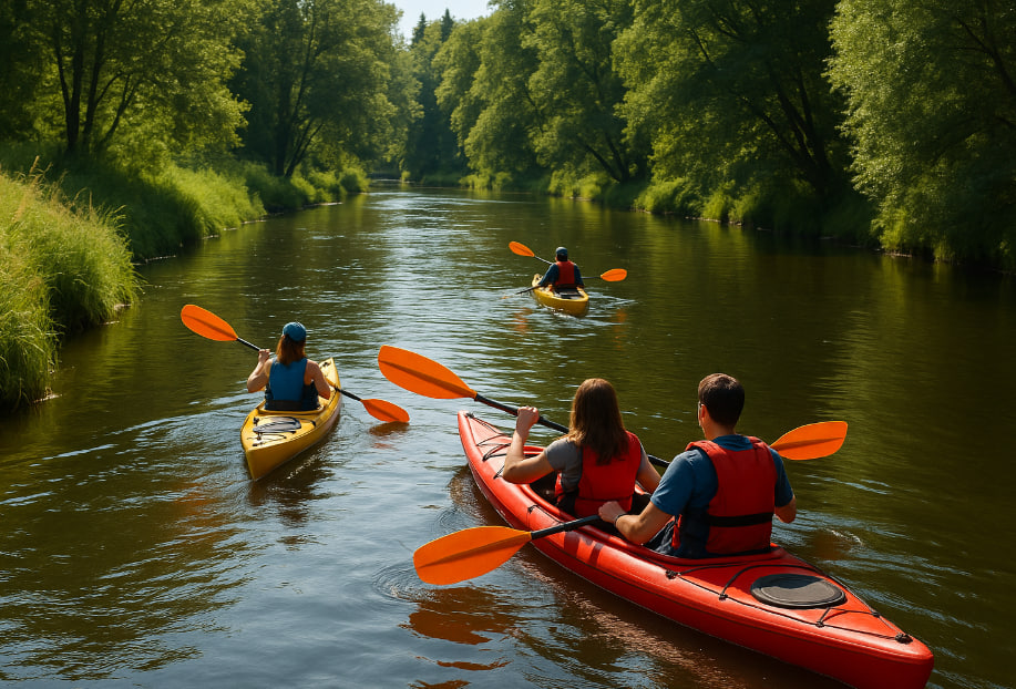 сплав по реке