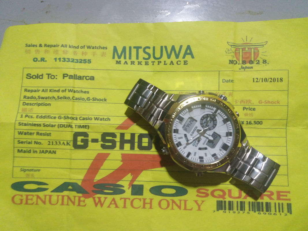 PhilippineWatchClub.org • View topic - Help! Is this Casio G Shock Edifice  2133AK fake or not???