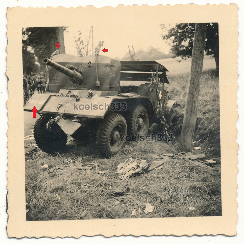 französischer Laffly W15 TCC 4,7cm PaK Jeep LKW 