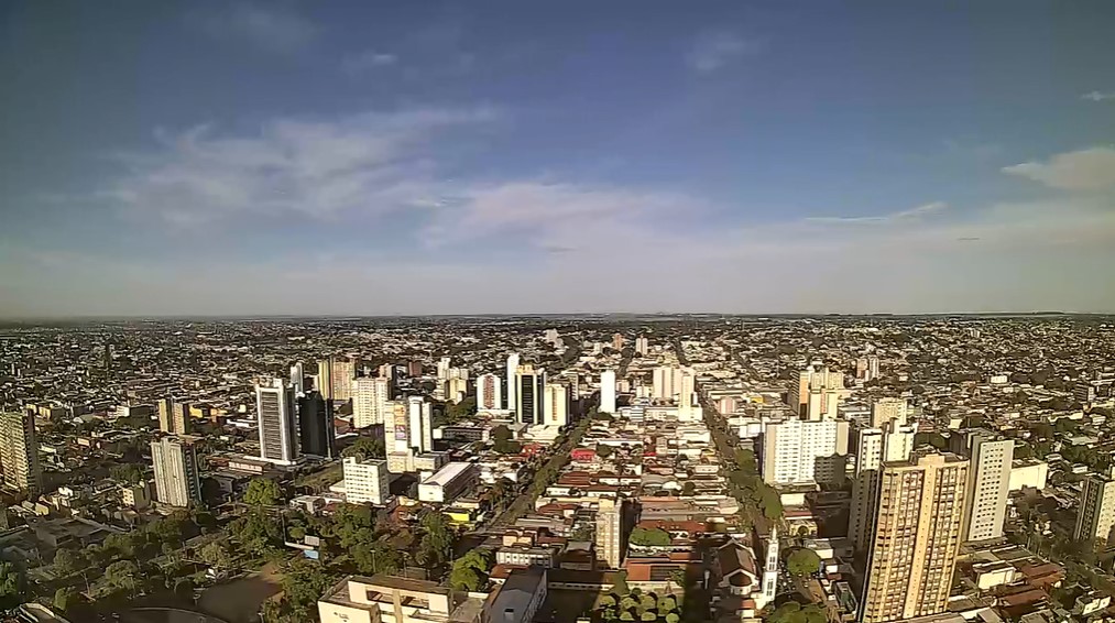 Campo Grande nesta manhã de sexta-feira