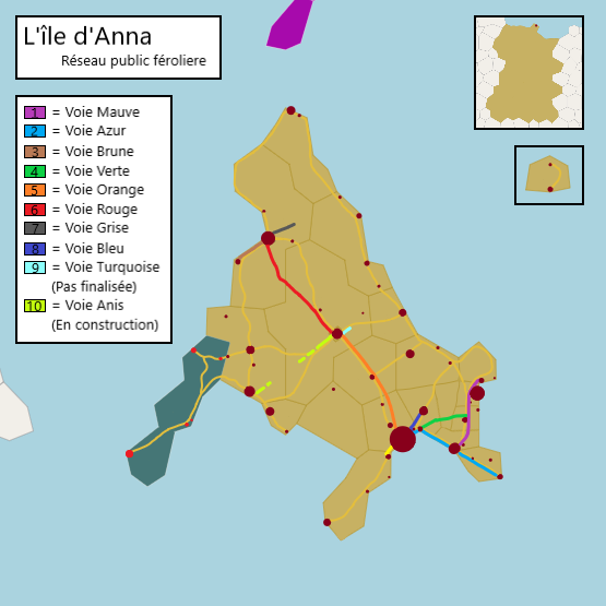 Map train