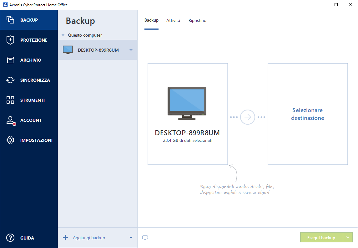 Acronis Cyber Protect Home Office Build 41126 Bootable ISO Untitled