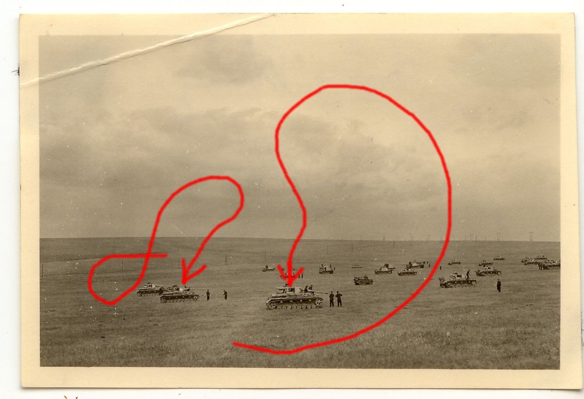 Russland Deutscher Panzer III und Panzer IV übun