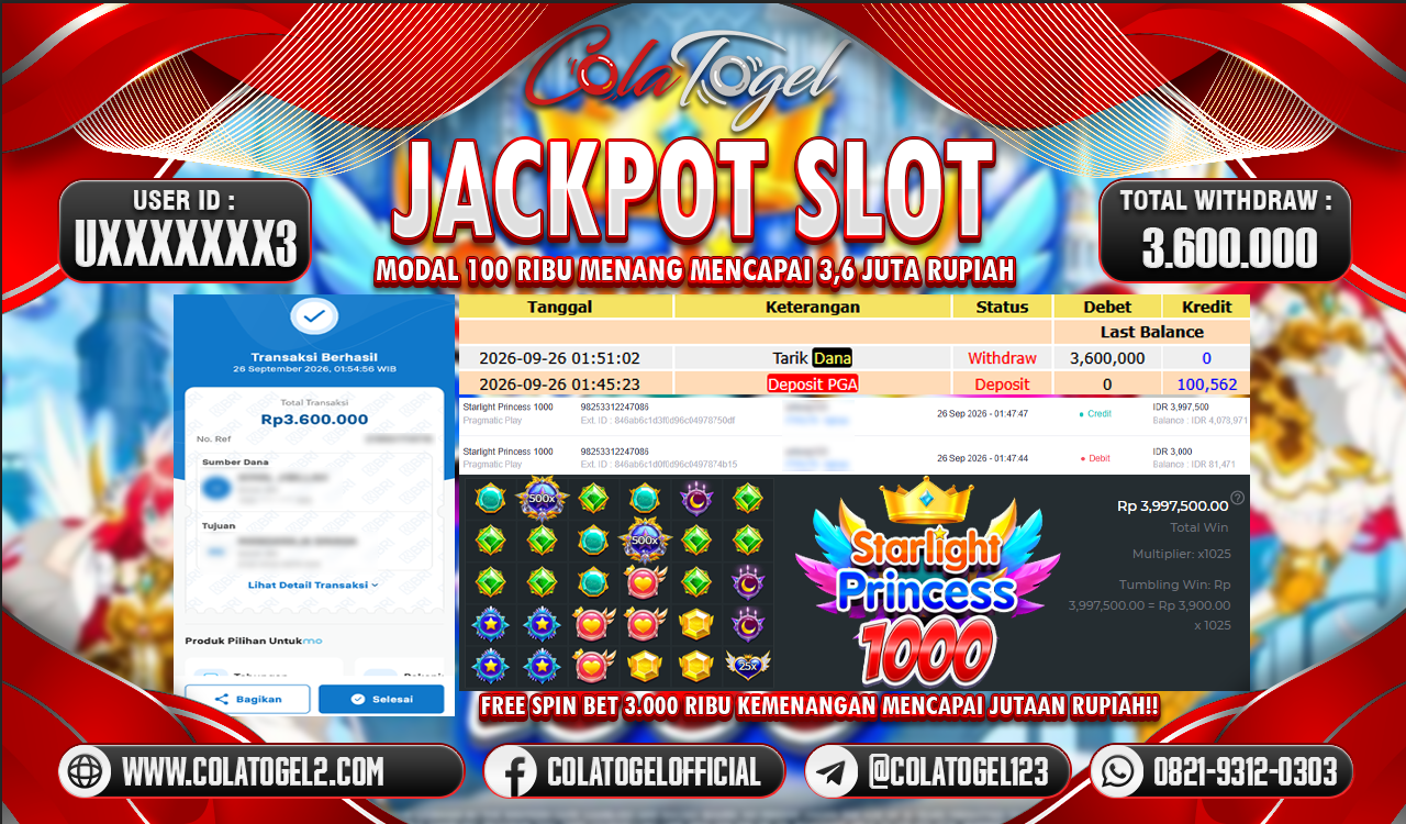 JACKPOT SLOT GACORR !!!