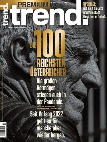 Cover: Trend Premium Wirtschaftsmagazin No 10 vom 08  Juli 2022