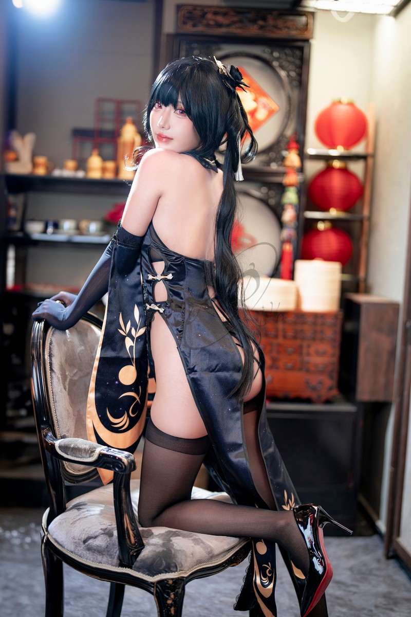 切切Celia 镇海 Cosplay Azur Lane 写真图集 32P插图5