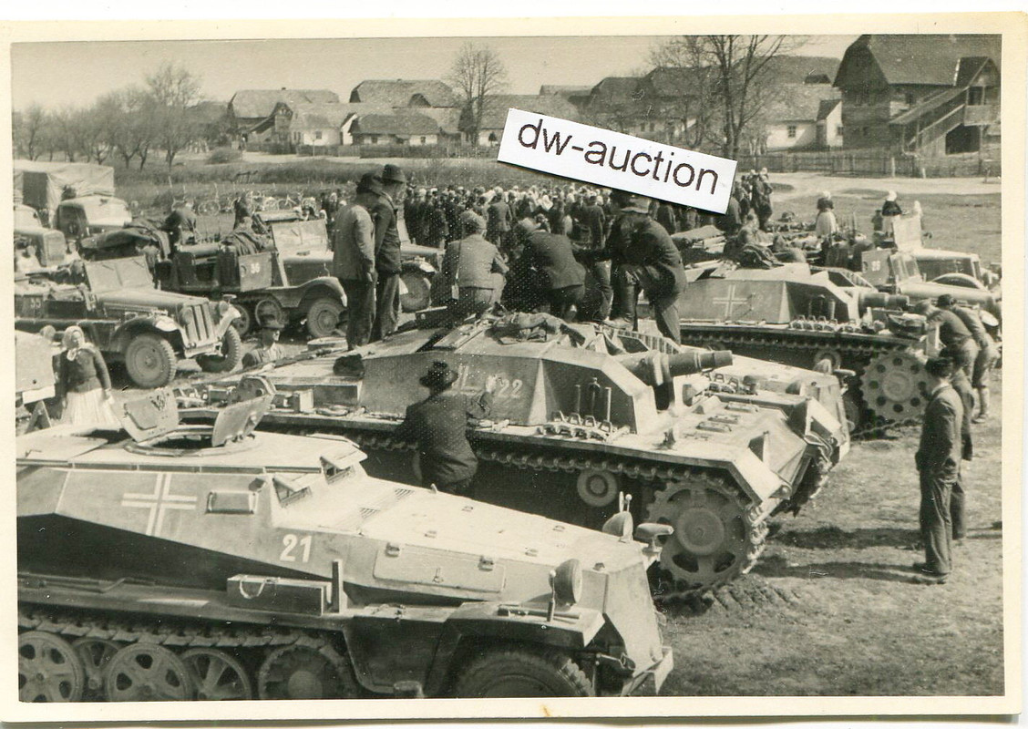 Tschechien , Sturmgeschütz mit Nummer 22 , SdKfz