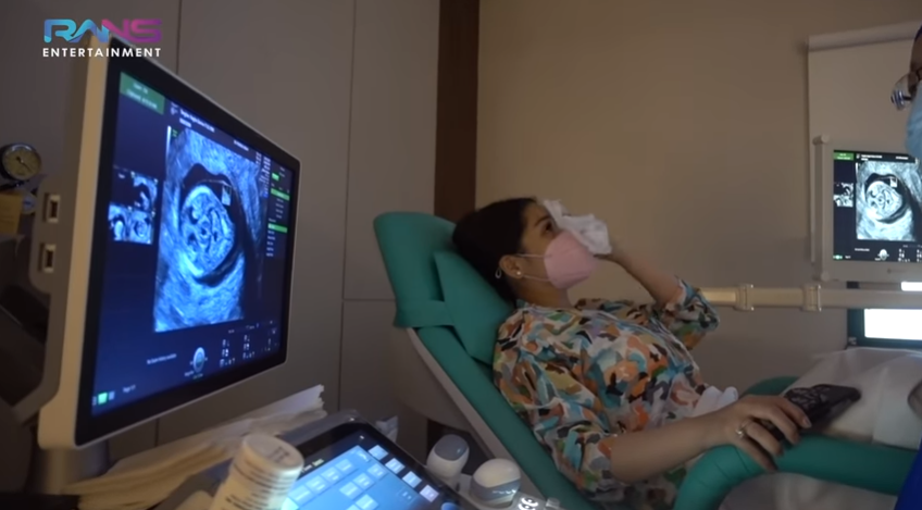 Nagita Slavina menangis saat lihat perkembangan buah hati keduanya