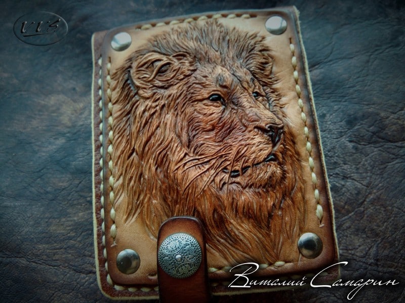 кошелек лев м2