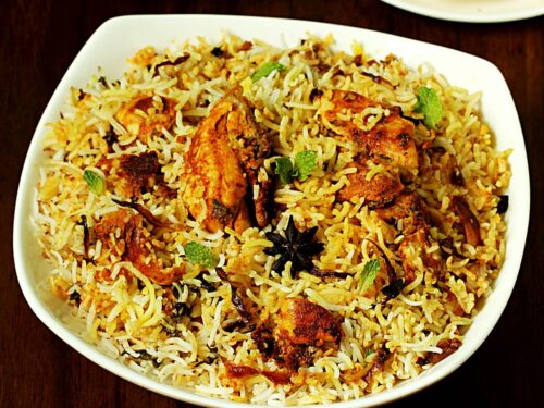 Biryani dish