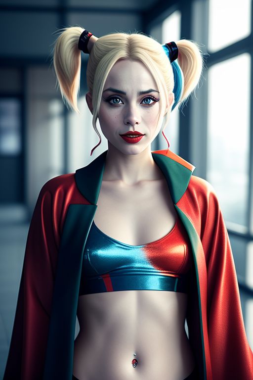 Harley-Quinn-wearing-a-kimono-23