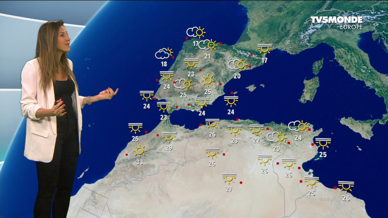 10.15 - 17.27.00 - Météo. Le bulletin météorologique international.ts_snapshot_08.55.974