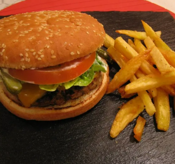 Hamburguesa ternera con patata