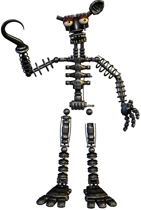 Withered Foxy Endo (Unfinished)