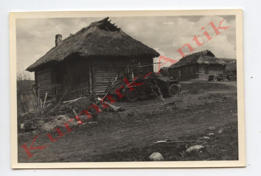 Foto Wehrmacht Russland 11.Panzer Div. Spähwagen