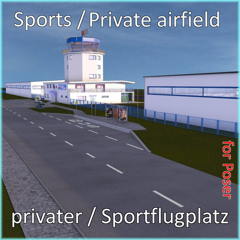 Sports Airfield for Poser