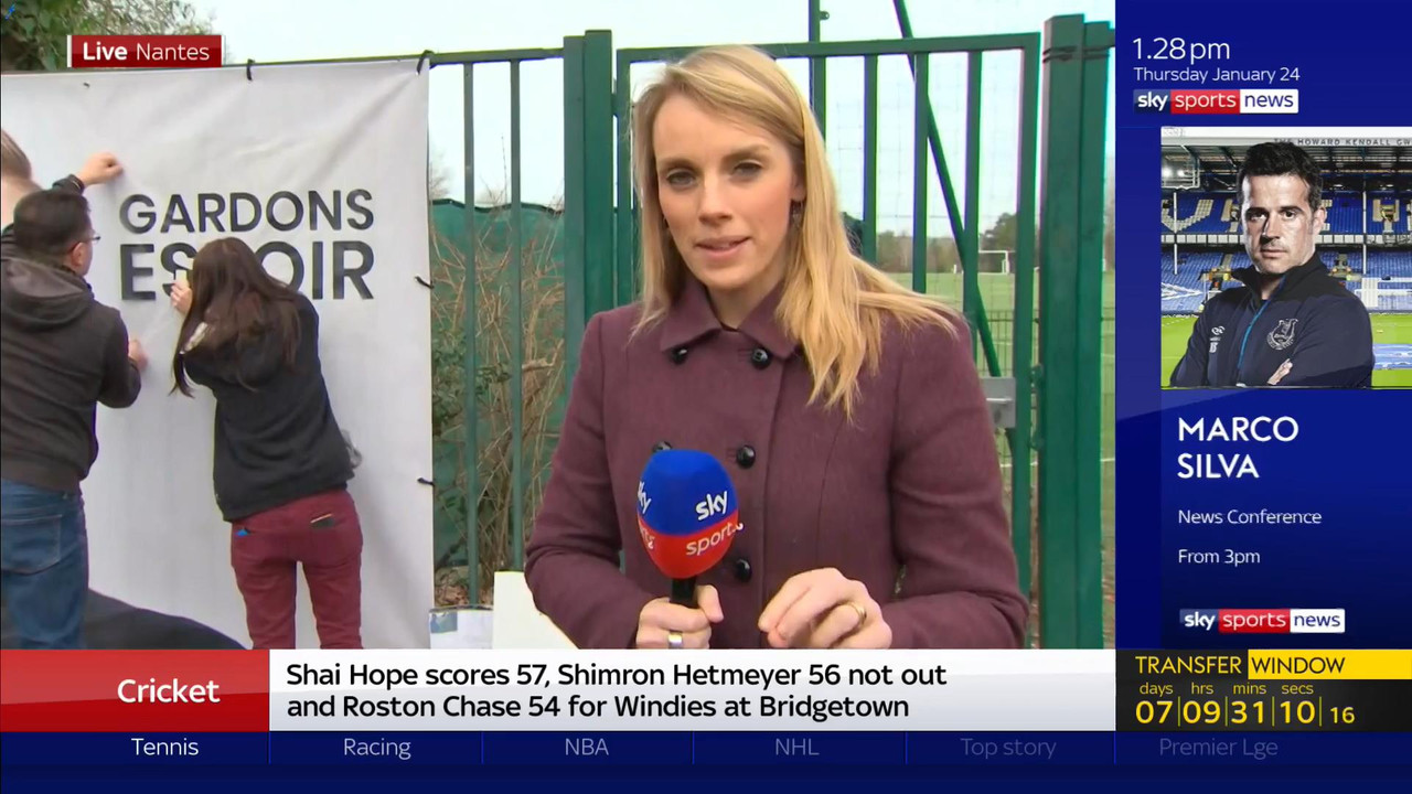 24 January - 13.00.00 - Sky Sports News. All the news from the P